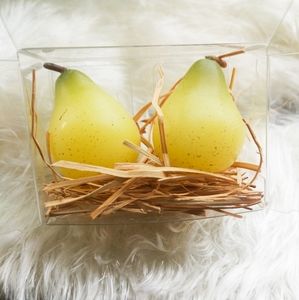 Cute Mini Pear Candles